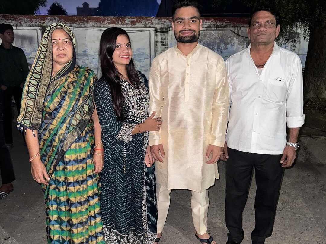 Rinku Singh Family